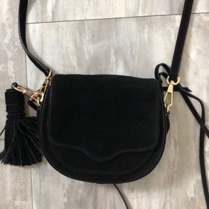 ⚡️SALE Rebecca Minkoff Mini Black Suede Crossbody